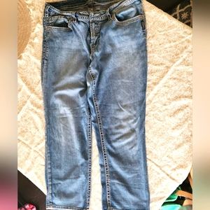 Silver Brand Denim Capri Pants